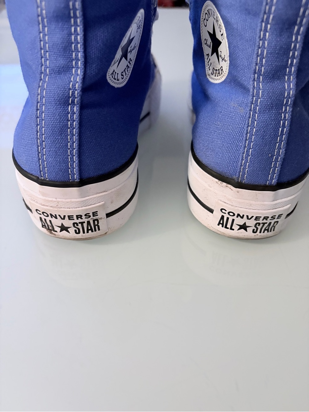 Converse Chuck Taylor All Star Lift Platform High 'Blue Flame' Sz 6 - Picture 6 of 11
